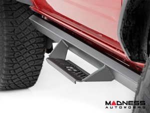 Ford Bronco Side Steps - 2 Door - AL2 Drop Step - Rough Country 